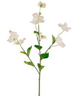 Cornouiller artificiel Real Touch blanc/rose 74 cm