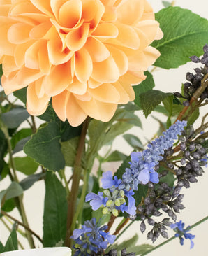 Fleurs artificielles bouquet Earth & Petal