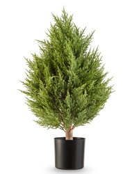 Plante Cyprès artificiel deluxe 60 cm UV