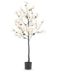 Plante artificielle Bougainvillier 150 cm blanc