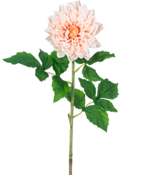 Georgine artificiel Real Touch rose clair 70 cm