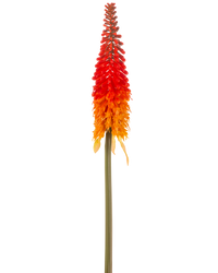 Fleur artificielle Lys torche 80 cm Orange
