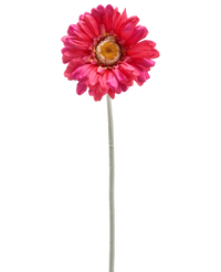 Fleur artificielle Gerbera 53 cm bordeaux