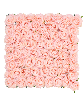 Fleurs artificielles pour haies 50x50 cm rose