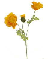 Fleur artificielle Coquelicot 73 cm orange