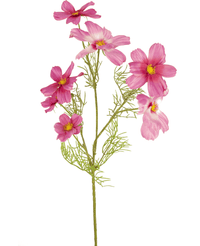 Fleur artificielle Cosmos 74 cm fuchsia