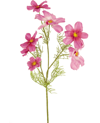 Fleur artificielle Cosmos 74 cm fuchsia