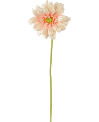 Fleur artificielle Gerbera mini 47 cm rose tendre