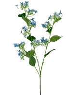 Fleur artificielle Hortensia sauvage 93 cm bleu