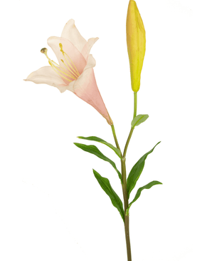 Fleur artificielle Lys exotique 74 cm rose