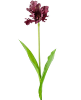 Fleur artificielle Perruche française Tulipe 76 cm violet