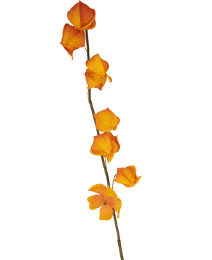 Fleur artificielle Physalis Lampion 90 cm orange