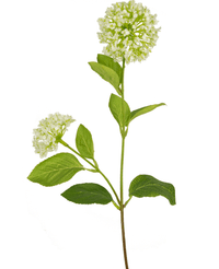 Fleur artificielle Snowball/Viburnum 70 cm vert/blanc