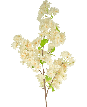 Fleur de cerisier artificielle 100 cm blanc/rose