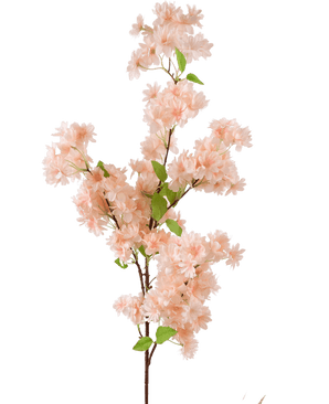 Fleur de cerisier artificielle 100 cm rose clair