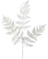 Fougère artificielle 78 cm argent