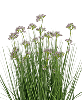 Gazon artificiel Fleur de poireau Oignon Pot d'herbe 60 cm ignifugé