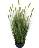 Gazon artificiel Matsutake onion grass pot 90 cm ignifugé