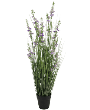 Gazon artificiel Millet Oignon pot 90cm ignifugé