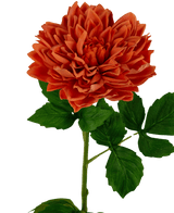 Georgine artificiel Real Touch orange 70 cm