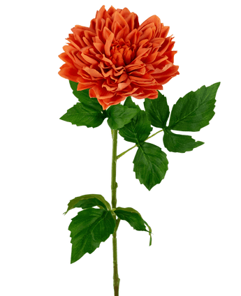 Georgine artificiel Real Touch orange 70 cm