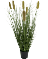 Herbe artificielle Matsutake onion grass pot 61 cm ignifugée