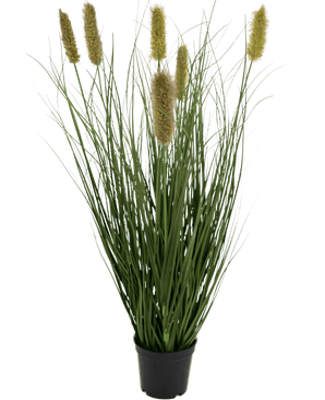 Herbe artificielle Matsutake onion grass pot 61 cm ignifugée