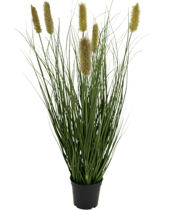 Herbe artificielle Matsutake onion grass pot 61 cm ignifugée