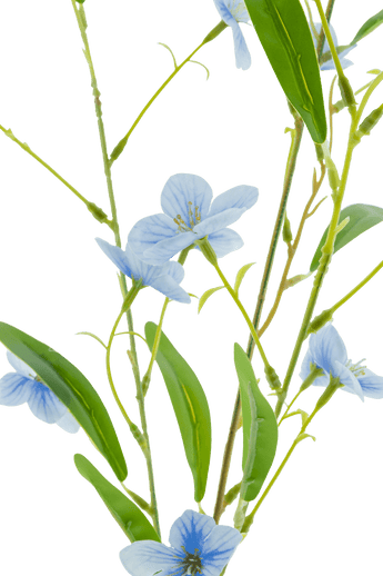 Kunstbloem Alstroemeria Real Touch Blauw 100 cm