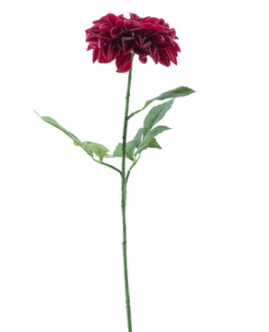 Kunstbloem Dahlia Real Touch Paars 72 cm