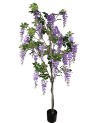 Kunstplant Blauweregen 210 cm