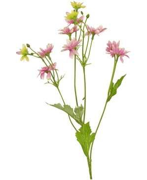 Marguerite artificielle 55 cm rose