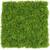 Mur végétal artificiel Mousse de montagne ignifugée 50x50cm