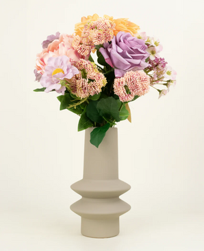 Fleurs artificielles bouquet Peach Delight