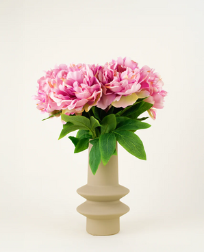 Bouquet artificiel Peony rose clair 39 cm
