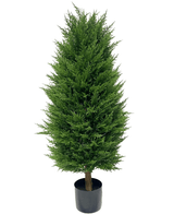 Plante Cyprès artificiel deluxe 100 cm UV