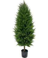 Plante Cyprès artificiel deluxe 120 cm UV