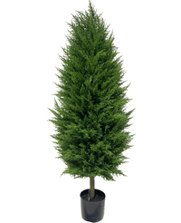 Plante Cyprès artificiel deluxe 120 cm UV