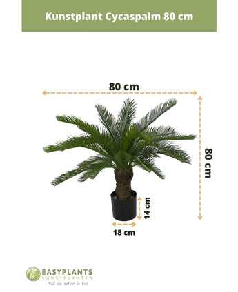 Plante artificielle Cycad palm 80 cm