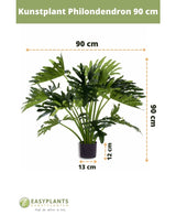 Plante artificielle Philondendron 90 cm