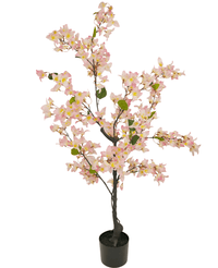 Plante artificielle de bougainvilliers 120 cm rose