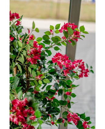 Plante artificielle de bougainvilliers Liana Fuchsia 115 cm