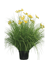 Plante de gazon artificiel Asteraceae 100 cm