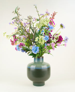 Bouquet artificiel Silk Violet Rain 97 cm