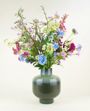 Bouquet artificiel Silk Violet Rain 97 cm
