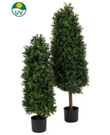 Pyramide artificielle en buis de style romain UV 90cm