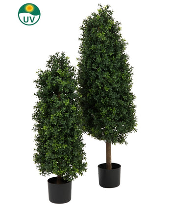 Pyramide artificielle en buis de style romain UV 90cm