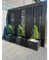 Pyramide artificielle en buis de style romain UV 120cm