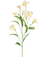 Rhododendron artificiel Azalea Real Touch Rose crème 80cm