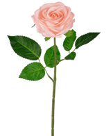 Rose artificielle "Emine" Real Touch Rose43 cm